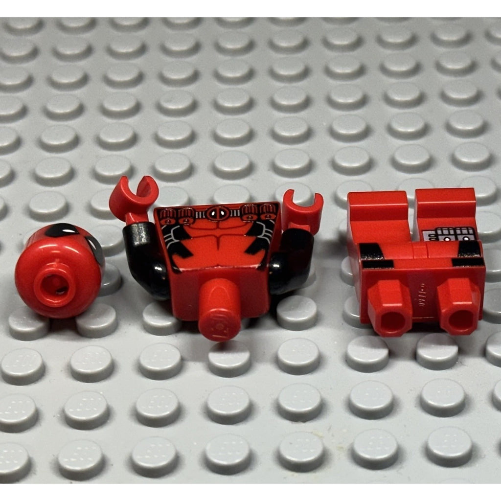Red Masked Mayhem Minifigure