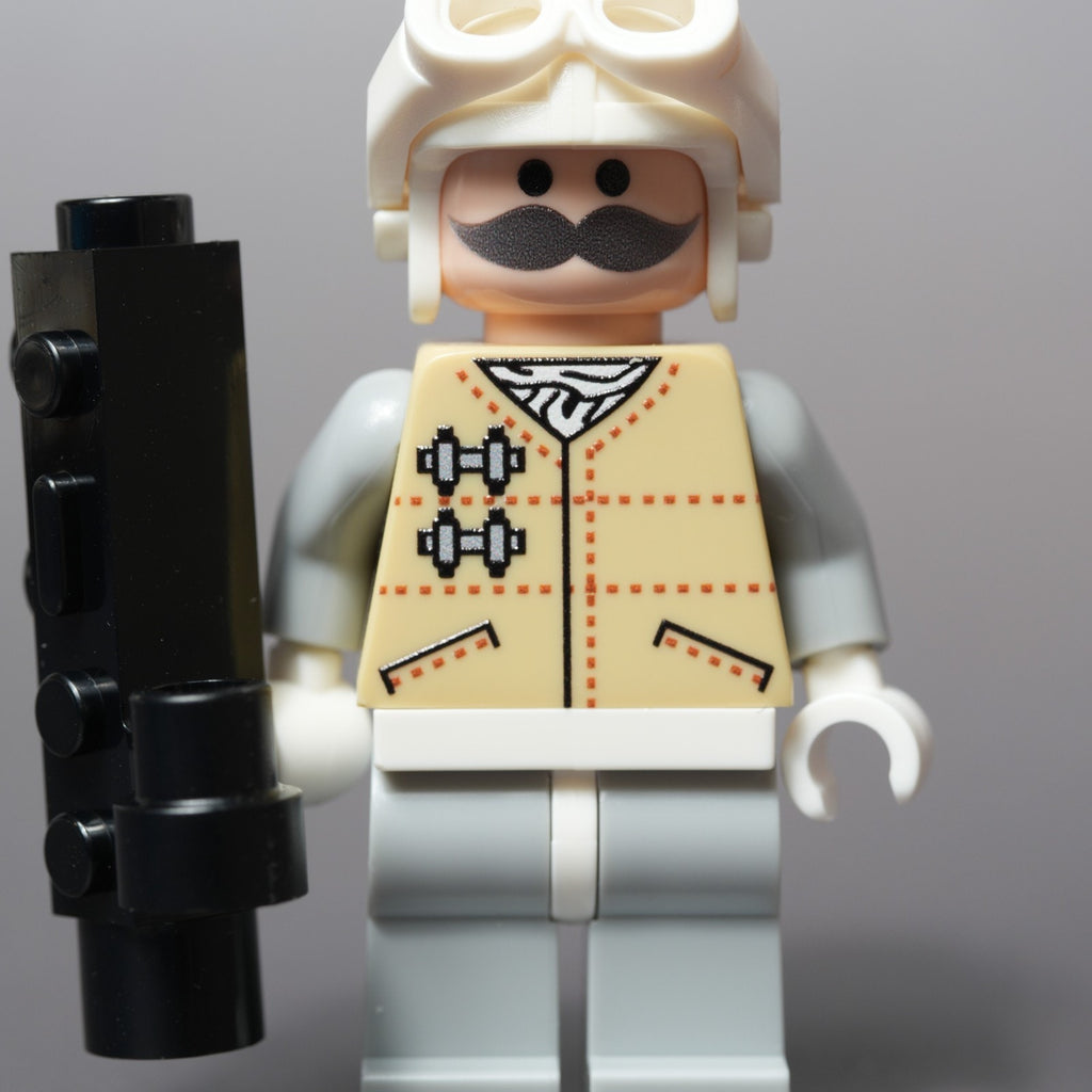 TCS Mustache guy Minifigure
