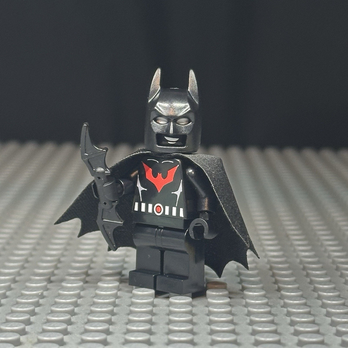 Futuristic Shadow Knight minifigure type 1 & 2 (x2 figs)