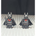 Futuristic Shadow Knight minifigure type 1 & 2 (x2 figs)
