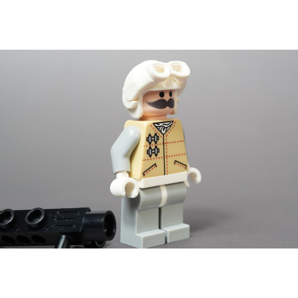 TCS Mustache guy Minifigure