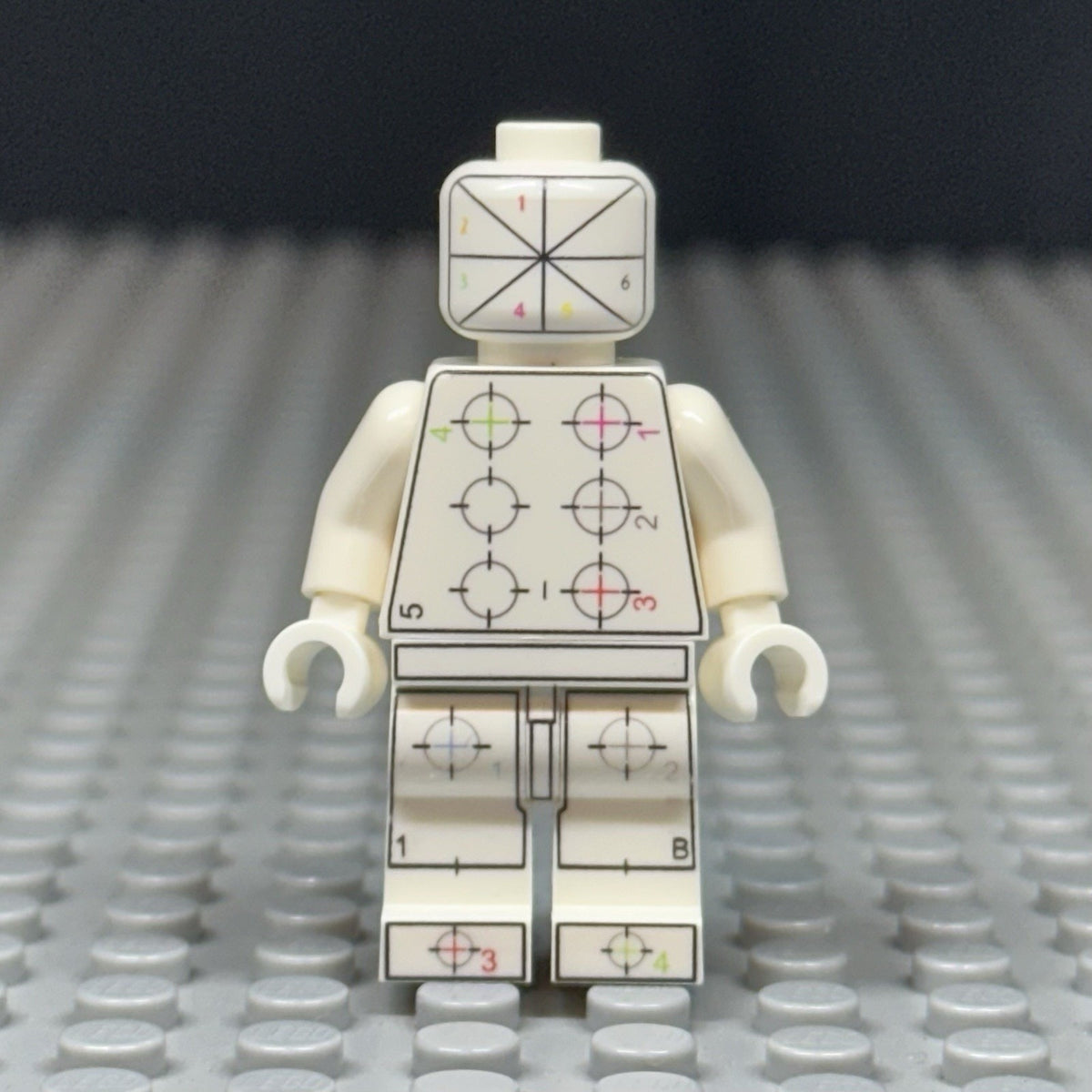 Alignment Minifigure Test Print Prototype