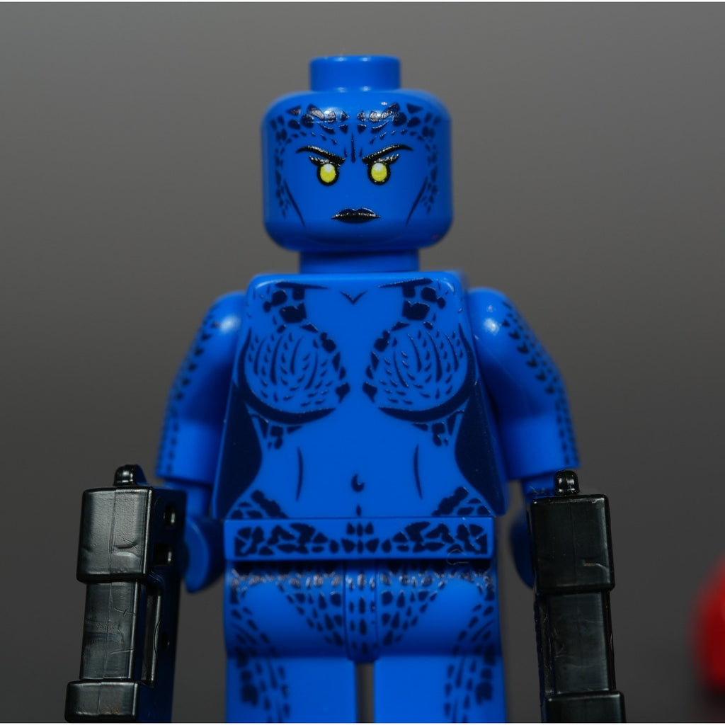 Blue Shapeshifter Super Hero Minifigure