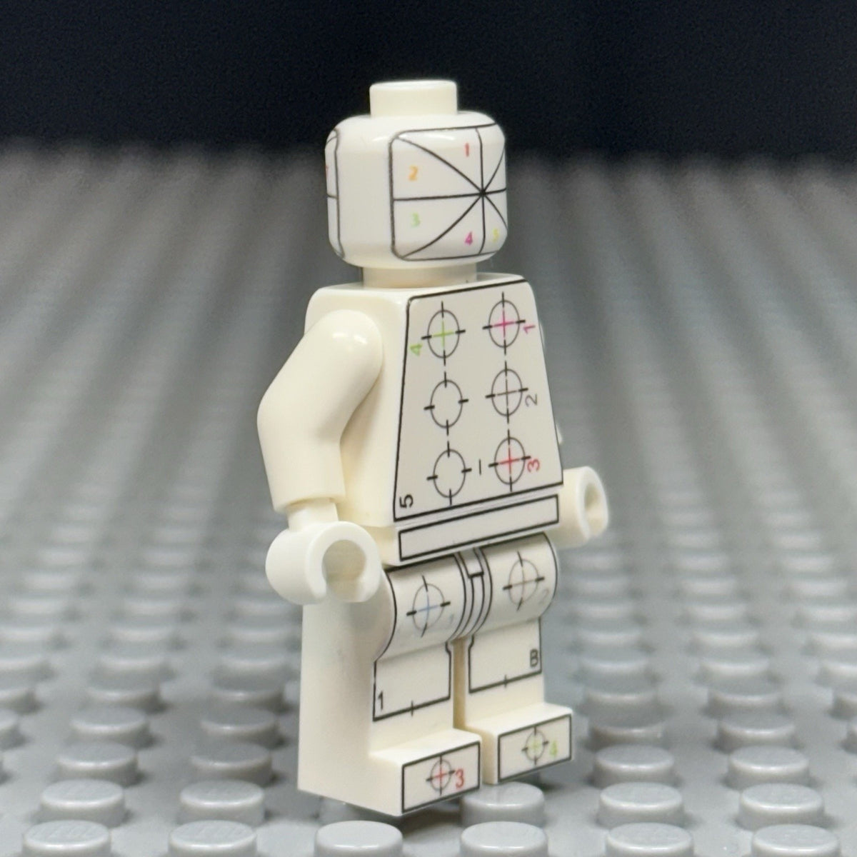 Alignment Minifigure Test Print Prototype