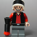 TCS Red Rebel Friend Trooper Minifigure