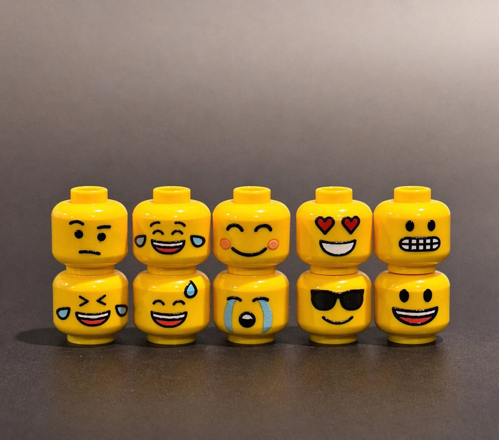 figure Heads Emoji faces Classic x10 LotA