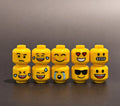 figure Heads Emoji faces Classic x10 LotA