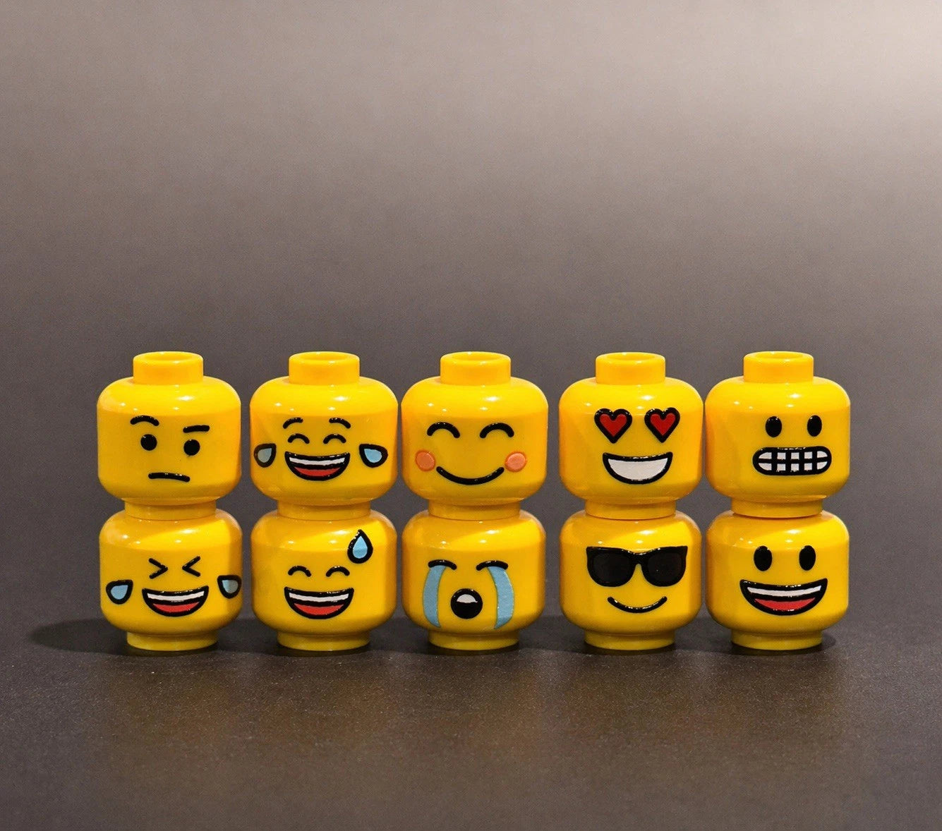 figure Heads Emoji faces Classic x10 LotA