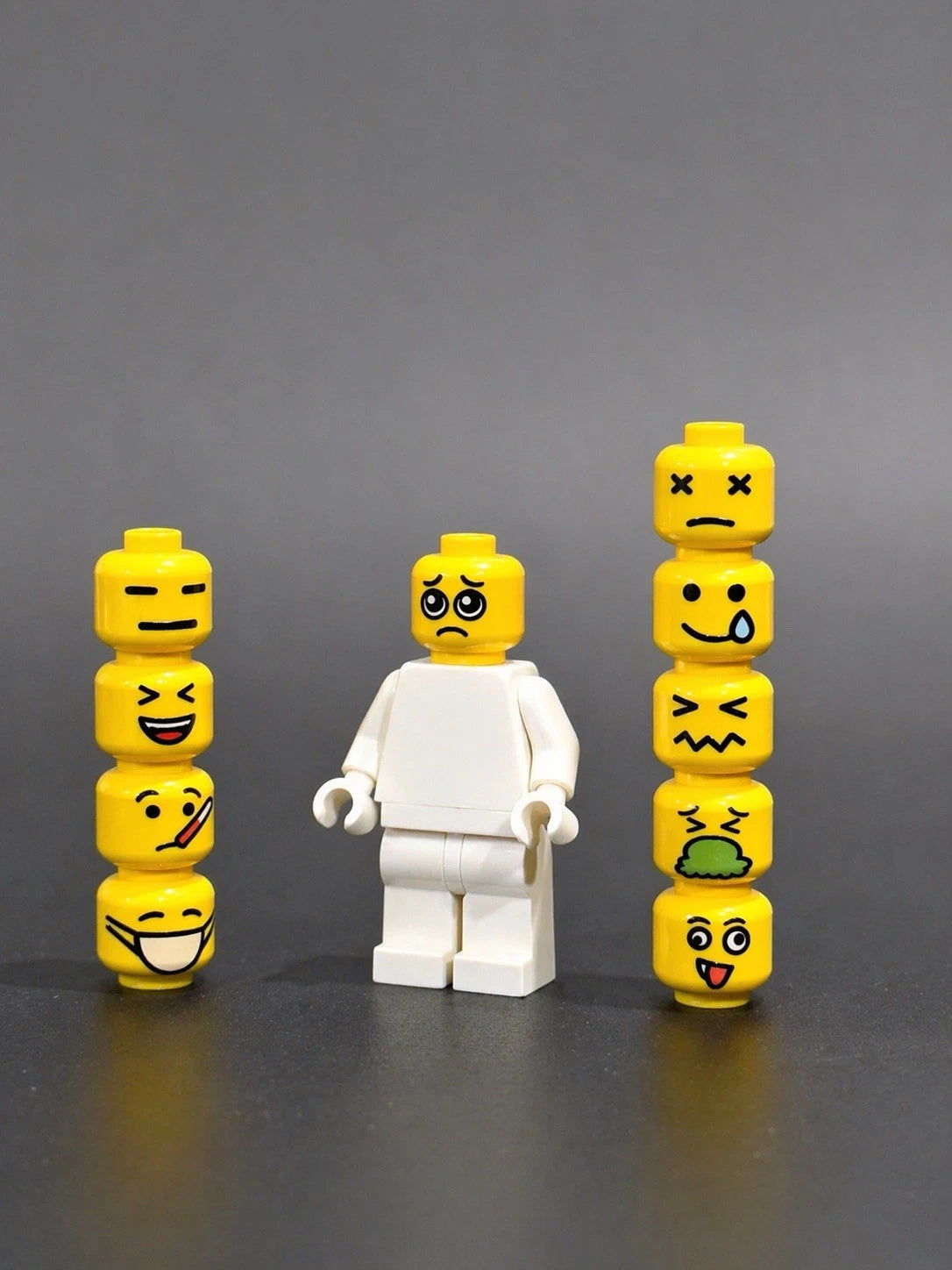 figure Heads Emoji faces Classic x10 (lotB)