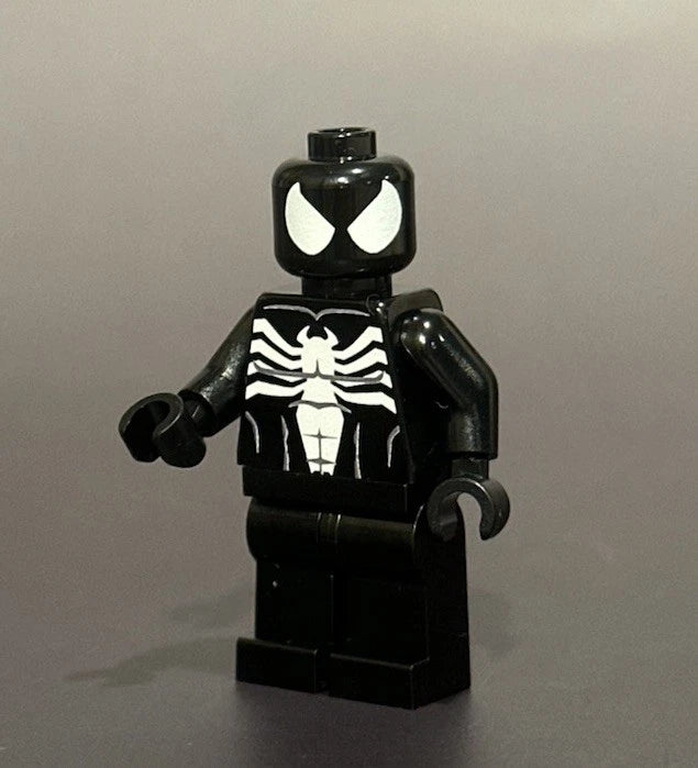 Symbiote Spider Hero Custom minifigure printed on LEGO®