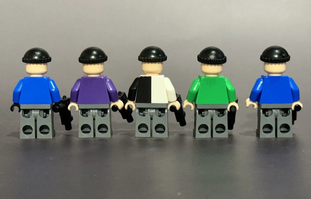 Villain Henchman custom minifigure printed on LEGO®