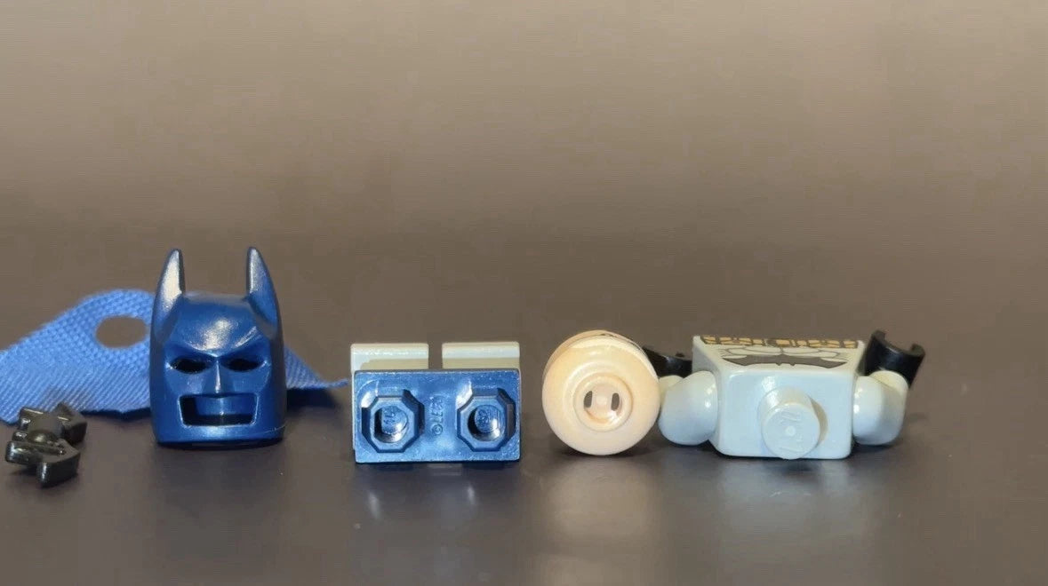 Shadow Knight Dark Blue custom minifigure printed on LEGO®