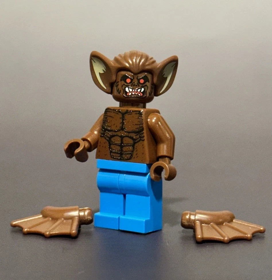 Winged Night Man custom minifigure printed on LEGO®